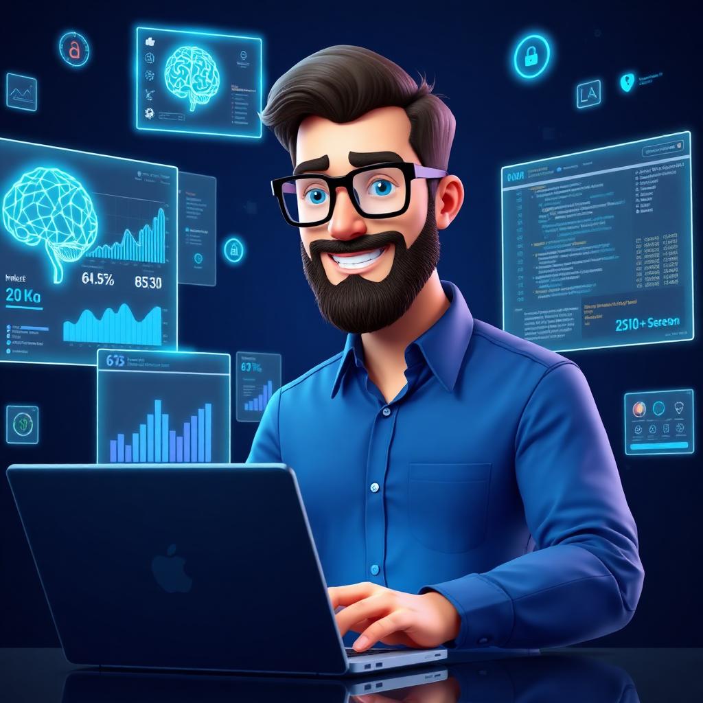AI professional illustration
